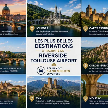 Riverside Toulouse Airport 2-ac-pkg-terrace-wifi-desk-airbus-meett